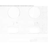 Round ceramic washbasin Tortosa