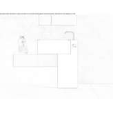 Freestanding Corian® washbasin with drawers Sendreni