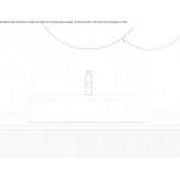 Rectangular countertop washbasin Lombez
