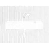 Rectangular wall washbasin in Carrara marble Navelli