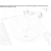 Recessed ceramic washbasin Copa