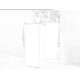 Freestanding Corian® washbasin Siegen