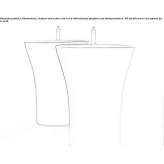 Cristalplant® free-standing washbasin Loven