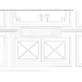 Rectangular countertop washbasin made of Pietra Gray marble Rhade