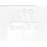 Rectangular wall washbasin made of Arabescato marble Lidingoe