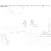 Rectangular Cristalplant® washbasin Gameren