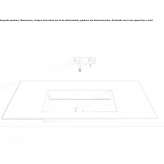 Washbasin with integrated gelcoat countertop Limbach