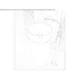 Free-standing round ceramic washbasin Anapa