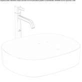 Diamatec® countertop washbasin Dolores