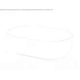 Umywalka nablatowa owalna Ceramilux® Wlen
