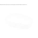 Ceramilux® oval countertop washbasin Trabitz