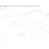 Cristalplant® washbasin with integrated countertop Maury