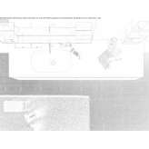 Corian® drop-in washbasin Huaccana