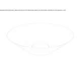 Cristalplant® round countertop washbasin Apold