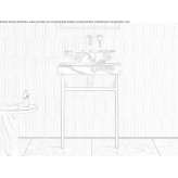 Oval countertop washbasin made of Arabescato marble Eichfeld