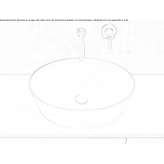 Umywalka nablatowa owalna Ceramilux® Rodilhan