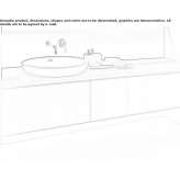 Cristalplant® oval semi-recessed washbasin Gingelom