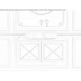 Oval countertop washbasin made of Carrara marble Yarnton