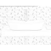 Resin Stone single countertop washbasin Lancut