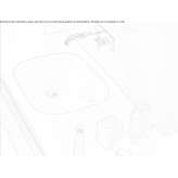 Cristalplant® recessed rectangular washbasin Aveleda