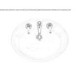 Recessed washbasin in an oval shape Altsasu