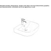 Ceramic countertop washbasin Newnan