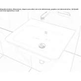 Pojedyncza umywalka ceramiczna Krnjak