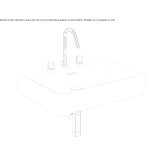 Ceramic washbasin with overflow Thalheim