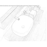 Ceramic countertop washbasin Kindirip