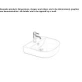 Ceramic countertop washbasin Newnan