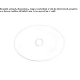 Oval countertop ceramic washbasin Hateg