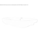 Ceramic washbasin mounted to the wall Rimasco