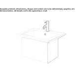 Recessed ceramic washbasin Grabs