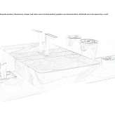 Countertop washbasin made of Gris Douro marble Gryfice