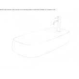 Ceramic washbasin Harburg