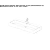 Console washbasin Dorolt