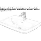 Ceramic washbasin Taberg