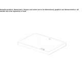 Recessed ceramic washbasin Beuna