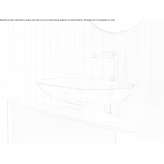 Oval countertop washbasin made of single crystal Beuda