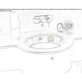 Oval undercounter washbasin Quiberon