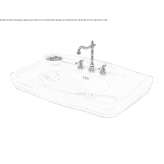 Single countertop washbasin Fizes