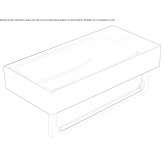 Ceramic sink/washbasin Sanem