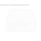 Square countertop washbasin made of concrete and cement materials Horezu
