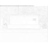 Solid Surface rectangular countertop washbasin Balaban
