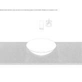 Glazed steel washbasin Udimskiy