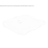Built-in rectangular ceramic washbasin Valdengo