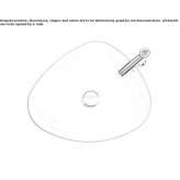 DuraCeram® countertop washbasin Latresne