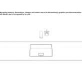 Concealed washbasin in glazed steel Rubla