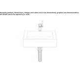 Glazed steel washbasin Qormi