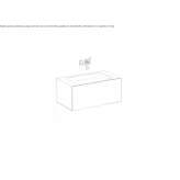 Glazed steel washbasin Vicosa